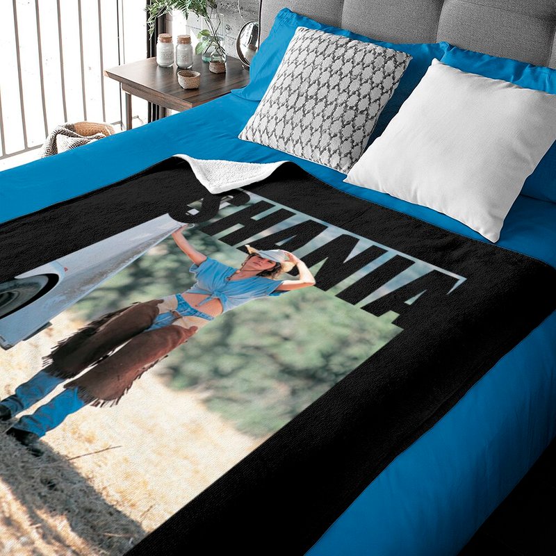 Shania Twain Vintage Baby Blankets, Shania Twain Baby Blankets — Couvertures pour bébé
