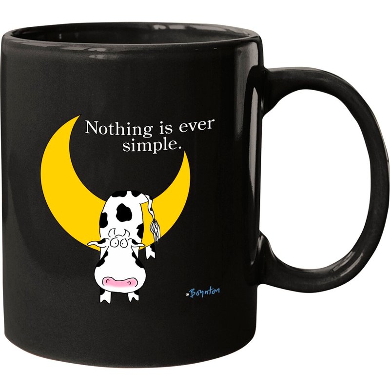 Nothing Is Ever Simple By Sandra Boynton Mugs — Tasses et gobelets