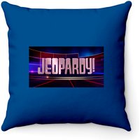 Jeopardy Alex Trebek Game Show Trivia Classic Tv - Jeopardy Alex Trebek Game Show - Throw Pillows