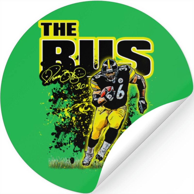 The Bus - Jerome Bettis - Stickers — Stickers & Decals