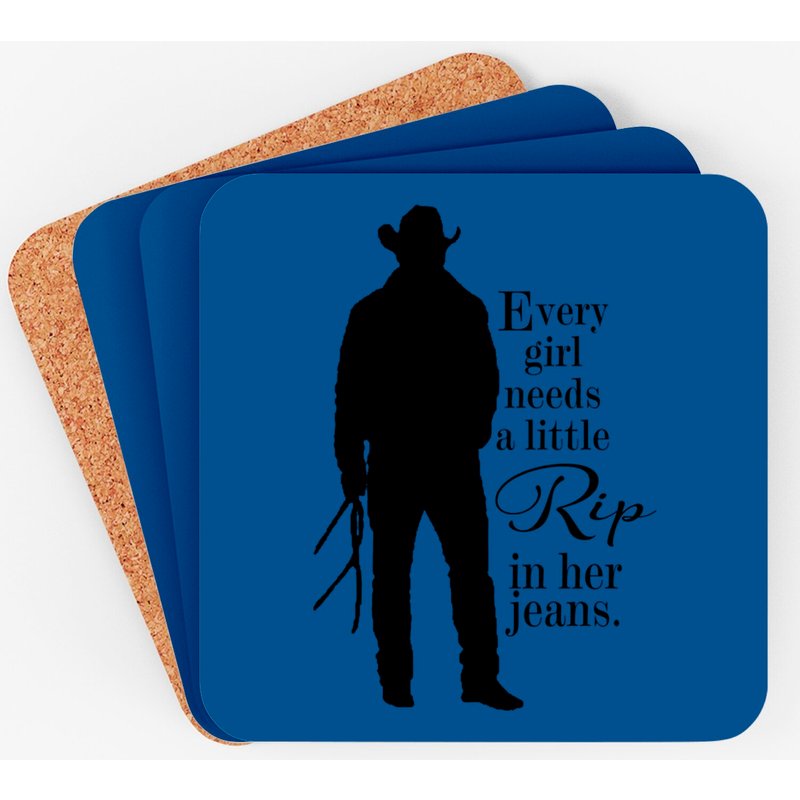 Every Girl Needs A Little Rip In Her Jeans Coasters — Sous-verres et napperons