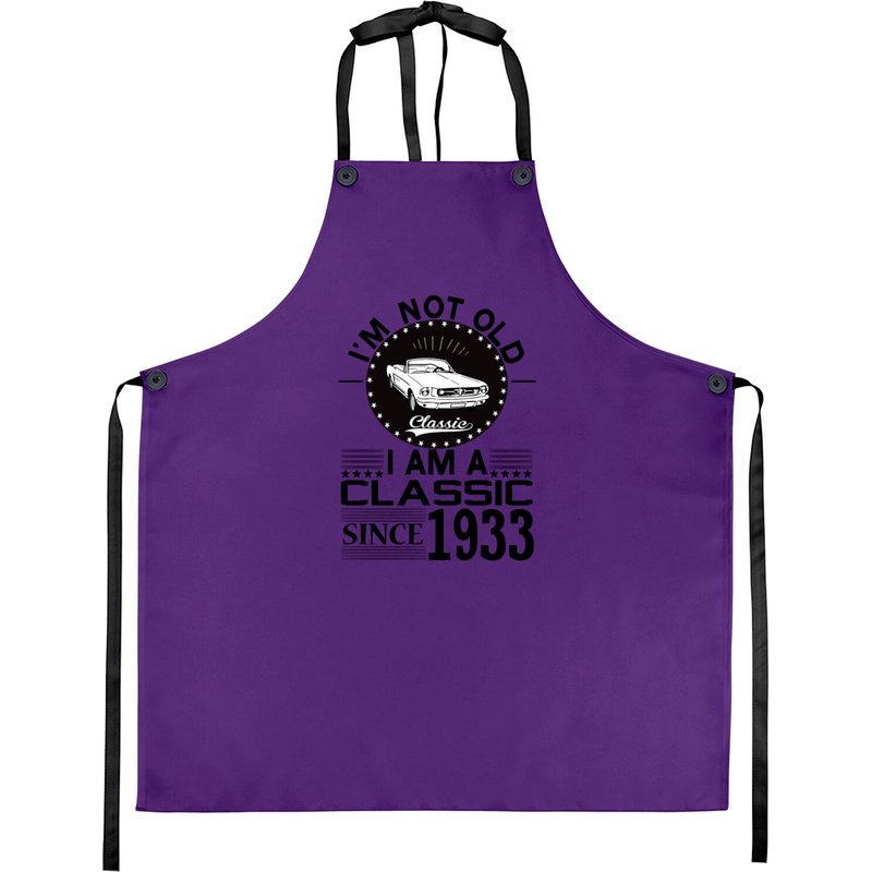 Classic Since 1933 Aprons — Tabliers de cuisine
