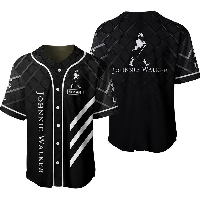 Vintage Johnnie Walker Jersey Beer Lovers Shirt — T-shirts pour hommes