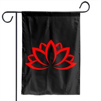 Buddha Sacred Buddhism Symbol Lotus Yoga Flower Garden Flags