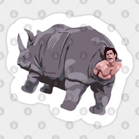 Ace Rhino - Ace Ventura - Sticker