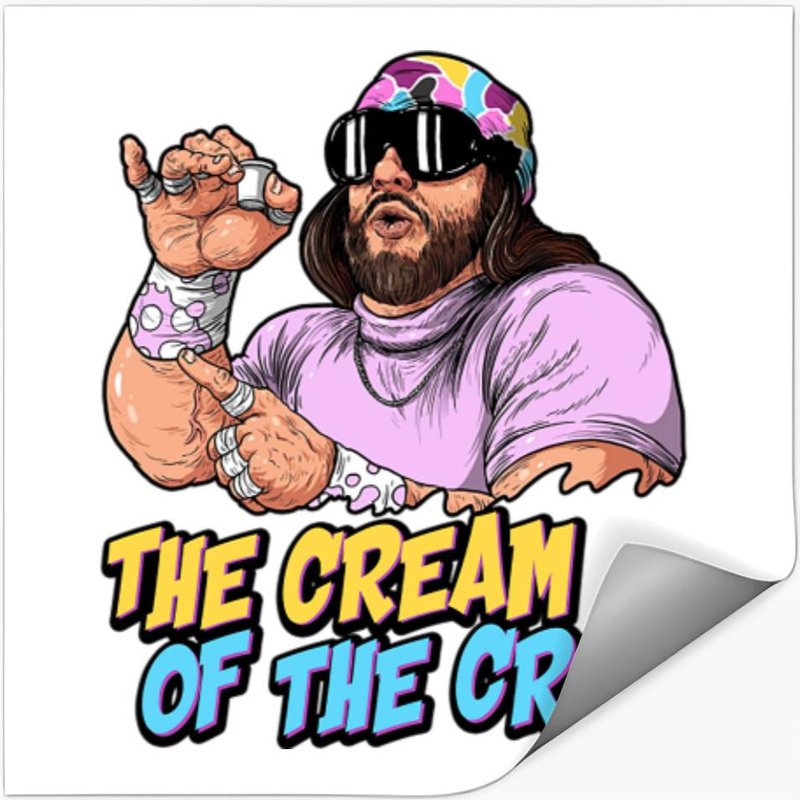 The Cream Of The Crop Savage - Randy Savage - Sticker — Autocollants et stickers