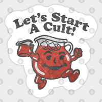 Let's Start A Cult! - Lets Start A Cult - Sticker