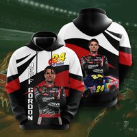 Jeff Gordon 3d Hoodie — Mens Hoodies