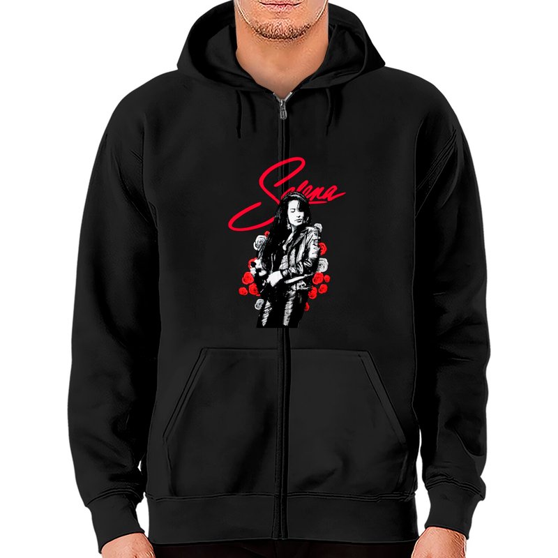 Selena Quintanilla Zip Hoodies