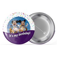 Happy Birthday I'm Celebrating Button - "it's My Birthday!" Pin Button