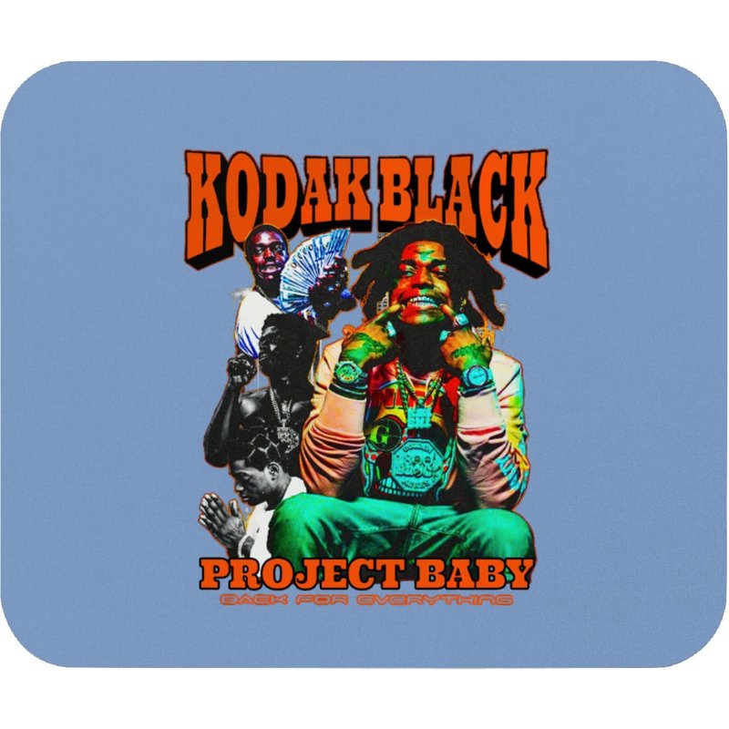 Kodak Black Project Baby Vintage Mouse Pads — Tapis de souris et sous-mains