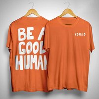 Be A Good Human Shirt, Jimin Orange Shirt — Mens T Shirts