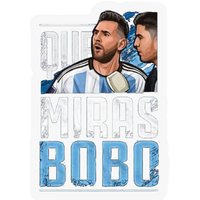 Qu Miras Bobo Stickers, Lionel Messi Stickers, World Cup 2022, Qu Miras Bobo Meme