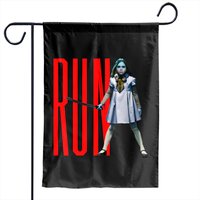 M3gan You Should Probably Run Garden Flags, M3gan Movie Garden Flags, Dance With M3gan Garden Flags