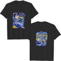 2002 Jimmie Johnson Take A Ride With Lightning Graphic T-shirt
