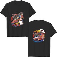 Vintage 1990s Dale Earnhardt Jr. Born To Race Racing Graphic T-shirt — Mens T Shirts