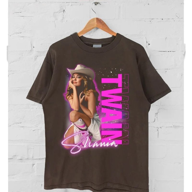 Shania Twain 2023 Tee, Shania Twain Tour Shirt — T-shirts pour hommes