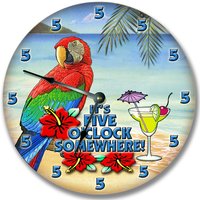 Somewhere Silent Wall Clock