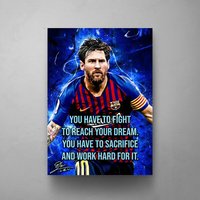 Lionel Messi 10 Football Legends Poster — Posters & Prints