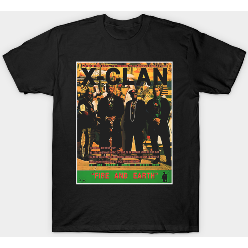 X-clan Vintage Rap - Xclan Vintage - T-shirt — T-shirts pour hommes