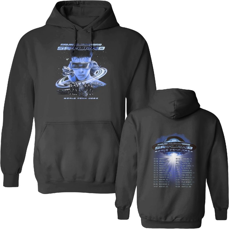 Rauw Alejandro World Tour 2023 Hoodie — Sweats à capuche pour hommes
