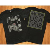 Vintage Dep Mode Usatour 1988 Concert T Shirt