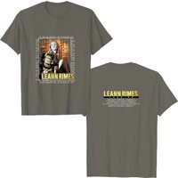 Leann Rimes Tour T-shirt, Country Music Rock And Roll Band Double Sided T-shirt — Mens T Shirts