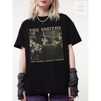 Vintage The Smiths The World Won't Listen Shirt, Vintage The Smiths Shirt