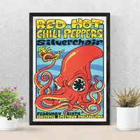 Red Hot Chili Peppers Poster Canvas Poster — Affiches et impressions