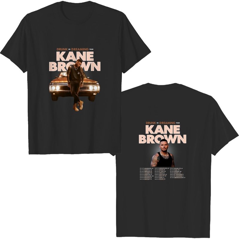 Kane Brown Drunk Of Dreaming Tour 2023 Shirt — T-shirts pour hommes