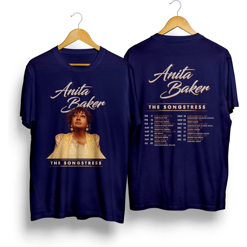 Vintage Anita Baker Songstress Tour 2023 — T-shirts pour hommes