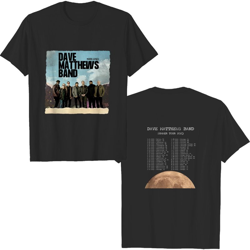Dave Matthews Band World Tour 2023 — T-shirts pour hommes