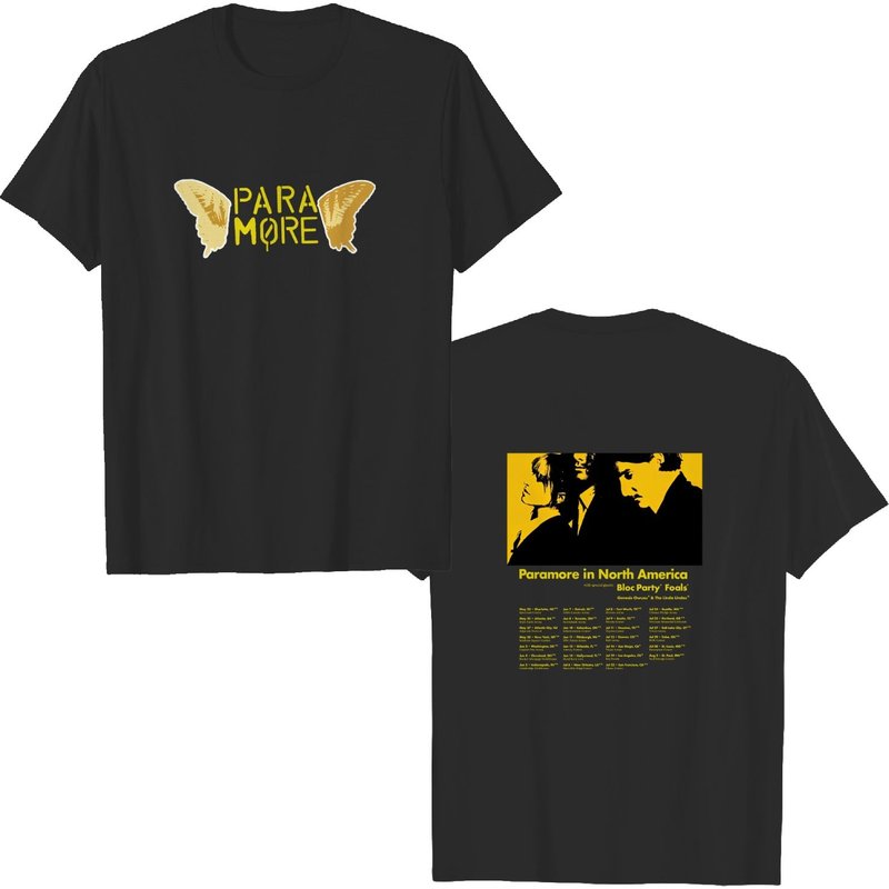 Paramore 2023 Tour T-shirt, Paramore In North America Tour Shirt — T-shirts pour hommes