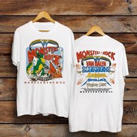 Vintage 1988 Monsters Of Rock Tour Tshirt