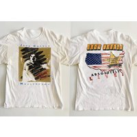 1988 John Cougar Mellencamp Absolutely Live Tour T-shirt — T-shirts pour hommes