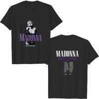 Vintage Unisex 1987 Madonna Whos That Girl World Tour Graphic Shirt
