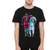 Lionel Messi And Cristiano Ronaldo T-shirt, Football Legends T-shirt — T-shirts pour hommes