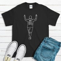 Lionel Messi Soccer Shirt, Argentina T-shirt, Messi T-shirt — T-shirts pour hommes