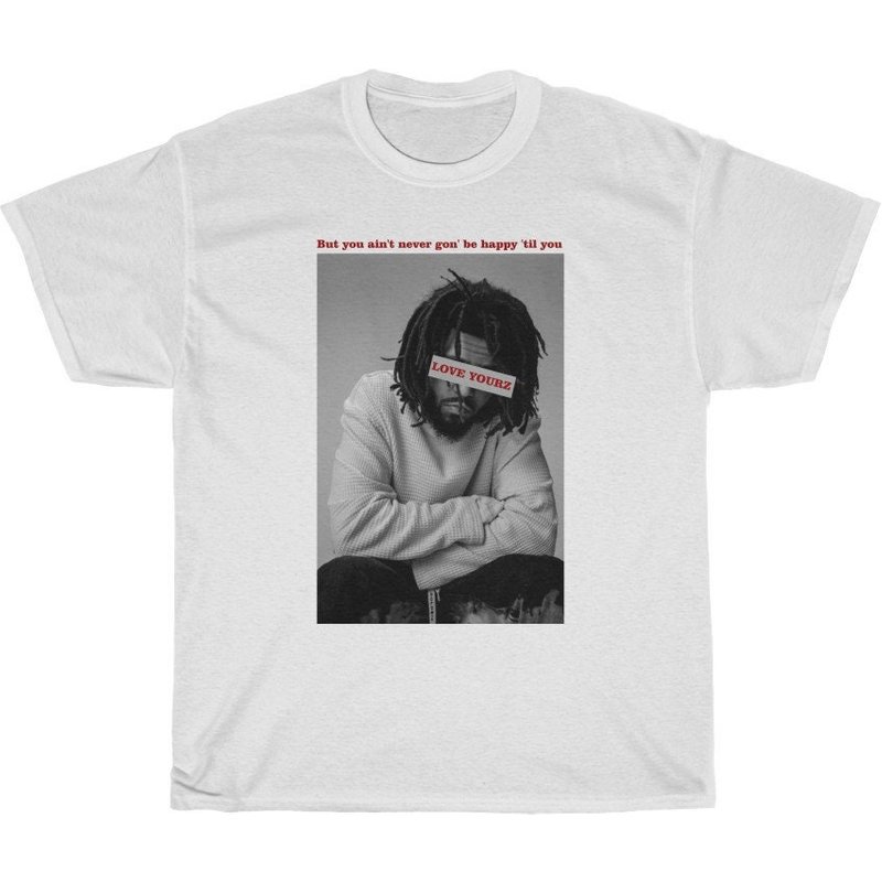 J. Cole Shirt, Love Yourz T-shirt, Concert Tour Merch — T-shirts pour hommes