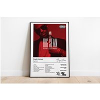 Big Sean Poster | Finally Famous Cover Poster | Gift Idea — Affiches et impressions