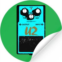 U2 Pedal - U2 - Stickers