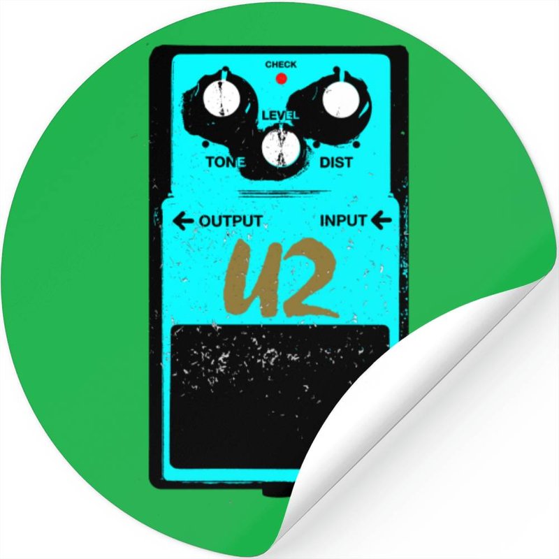 U2 Pedal - U2 - Stickers — Autocollants et stickers