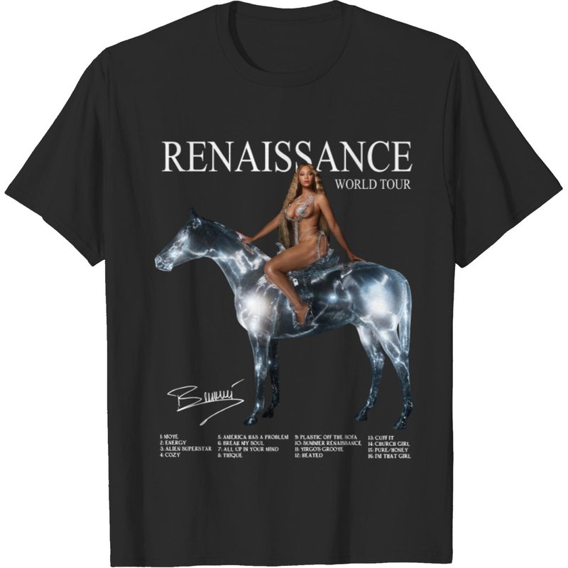 Beyonc 2023 Tour T-shirt — T-shirts pour hommes