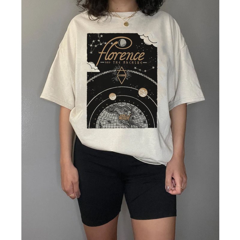 Vintage Florence And The Machine Shirt — T-shirts pour hommes