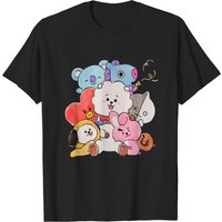 Bt21 Hooded T-shirts