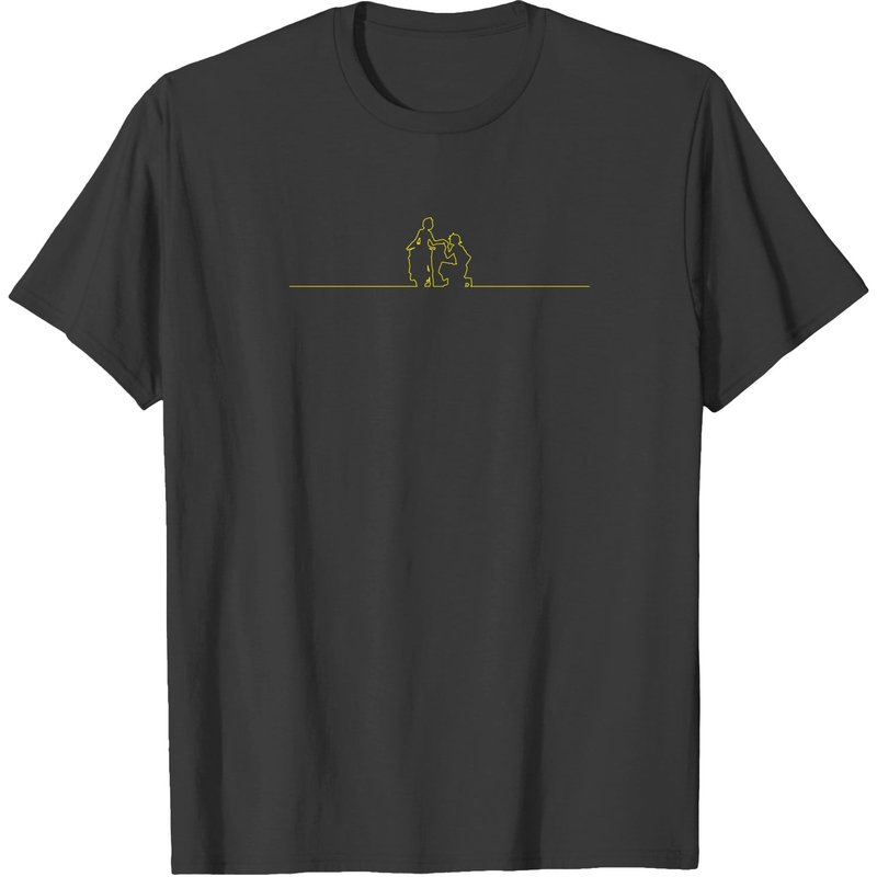Durarara Celty X Shinra - Yellow Outline T-shirts — T-shirts pour hommes