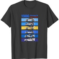 1986 Group B Rallycars T-shirts