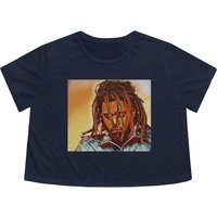 J Cole Women's Flowy Cropped Tee — T-shirts pour hommes