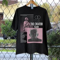 Vintage Bootleg Inspired Tyler The Creator Igor, Graphic Unisex Album List Shirt — T-shirts pour hommes