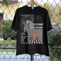 Vintage Bootleg Inspired Cage The Elephant Melophobia, Graphic Unisex Album List Shirt